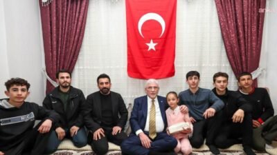 İYİ Parti Genel Başkanı Müsavat Dervişoğlu, Şırnak’ın Uludere ilçesinde ailesinin