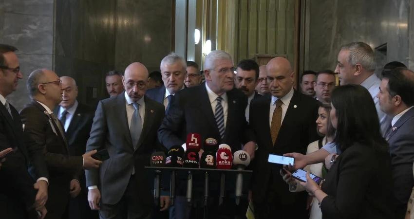 İYİ Parti Genel Başkanı Müsavat Dervişoğlu, İBB Davası'na ilişkin "Orada verilen