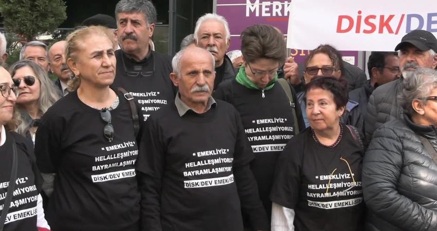 DİSK'e bağlı DEV Emekli-Sen Genel Başkanı Cengiz Yavuz, bayram ikramiyesinde