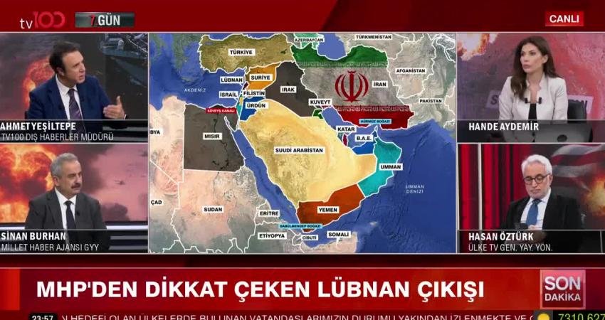 Orta Doğu'da gerilim sürerken, MHP Genel Başkanı Devlet Bahçeli’nin "Lübnan'da