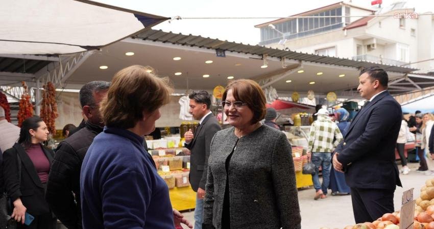 Didim Belediye Başkanı Hatice Gençay, Çarşamba Pazarı’nı ziyaret ederek pazar