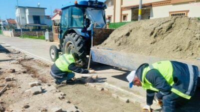 Didim Belediyesi Fen İşleri ve Temizlik İşleri Müdürlüğü ekipleri tarafından Akbük Mahallesi’nde
