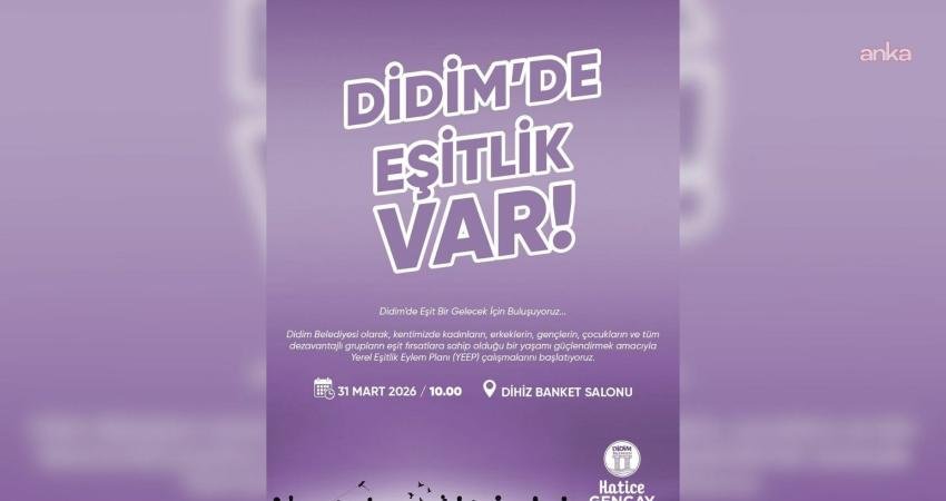 Didim Belediyesi, Yerel Eşitlik Eylem Planı çalışmalarını başlatıyor Didim Belediyesi, daha eşit, kapsayıcı ve adil bir kent yaşamı