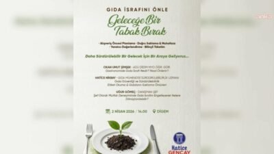 Didim Belediyesi, gıda israfına dikkati çekmek ve bu konuda toplumsal