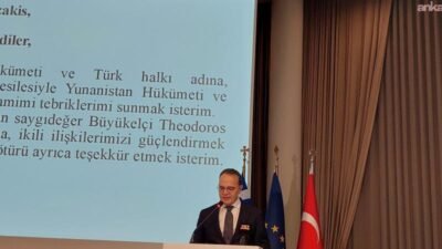 Yunanistan'ın Ankara Büyükelçisi Theodoros Bizakis, Yunanistan'ın Bağımsızlık Günü dolayısıyla düzenlenen resepsiyonda, "Yunanistan