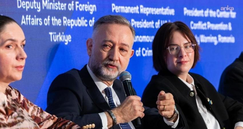 Dışişleri Bakan Yardımcısı Büyükelçi Levent Gümrükçü, Moldova'nın başkenti Kişinev'de düzenlenen