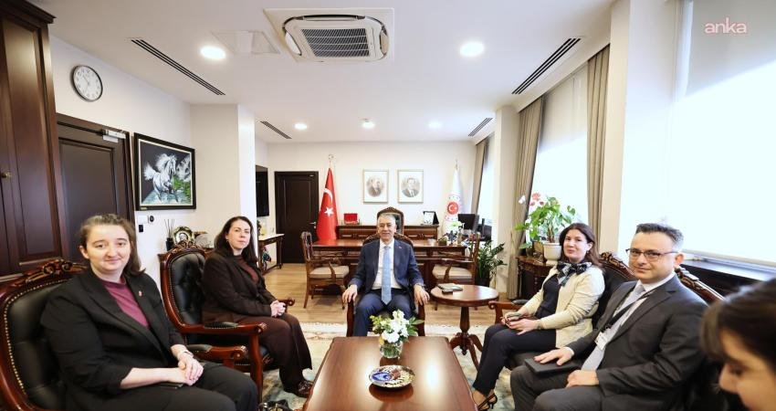 Dışişleri Bakan Yardımcısı Hacı Ali Özel,  İrlanda'nın Ankara Büyükelçisi