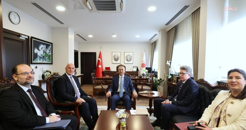 Dışişleri Bakan Yardımcısı Hacı Ali Özel, Yunanistan'ın Ankara Büyükelçisi Theodoros