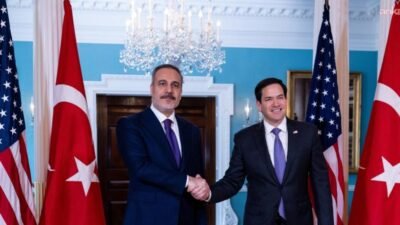 Dışişleri Bakanı Hakan Fidan'ın Amerikan mevkidaşı Marco Rubio ile yaptığı