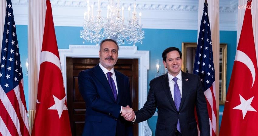 Dışişleri Bakanı Hakan Fidan'ın Amerikan mevkidaşı Marco Rubio ile yaptığı