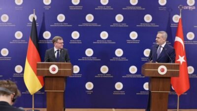 Dışişleri Bakanı Hakan Fidan, dün Almanya Dışişleri Bakanı Johann David