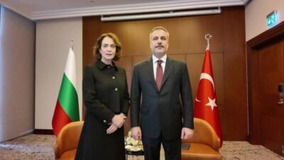 Dışişleri Bakanı Hakan Fidan, Bulgaristan Dışişleri Bakanı Nadezhda Neynski ile