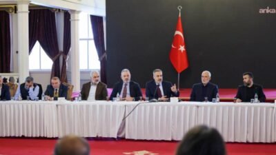 Dışişleri Bakanı Hakan Fidan, Filistin’e Destek Platformu üyeleri ve yardım