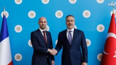 Dışişleri Bakanı Hakan Fidan ile Fransa Dışişleri Bakanı Jean-Noel Barrot