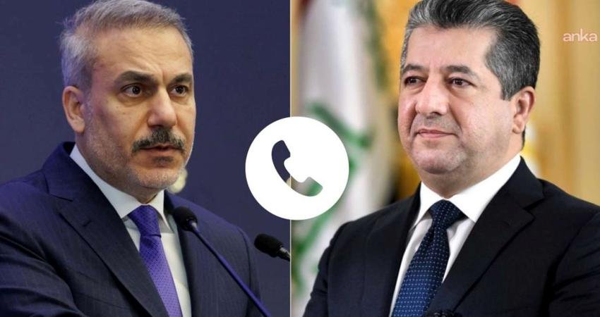 Dışişleri Bakanı Fidan, IKBY Başbakanı Barzani ile görüştü Dışişleri Bakanı Hakan Fidan, Irak Kürt Bölgesel Yönetimi (IKBY) Başbakanı