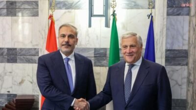 Dışişleri Bakanı Hakan Fidan, İtalya Dışişleri Bakanı Antonio Tajani ile
