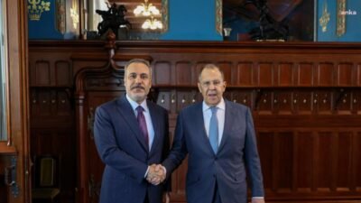 Dışişleri Bakanı Hakan Fidan, Rusya Dışişleri Bakanı Sergey Lavrov ile