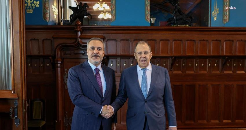 Dışişleri Bakanı Hakan Fidan, Rusya Dışişleri Bakanı Sergey Lavrov ile