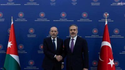 Dışişleri Bakanı Hakan Fidan ile Ürdün Dışişleri Bakanı Ayman Safadi