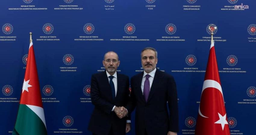 Dışişleri Bakanı Hakan Fidan ile Ürdün Dışişleri Bakanı Ayman Safadi
