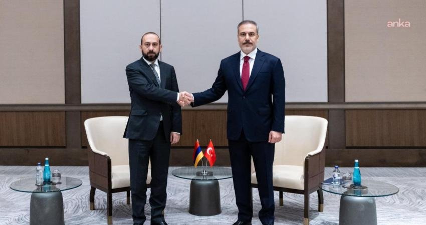 Dışişleri Bakanı Hakan Fidan, Ermenistan Dışişleri Bakanı Ararat Mirzoyan ile