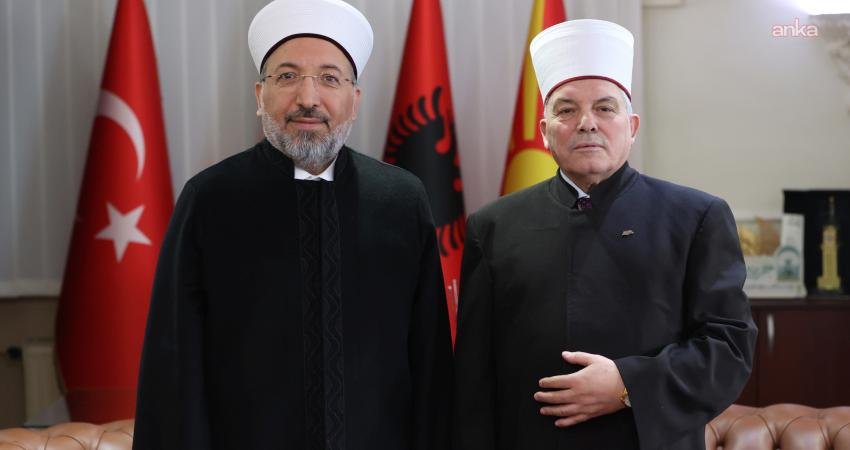 Diyanet İşleri Başkanı Safi Arpaguş, ramazan ayı nedeniyle çeşitli temaslarda