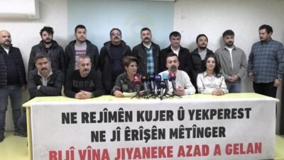 Diyarbakır Emek ve Demokrasi Platformu, ABD ve İsrail’in İran’a yönelik