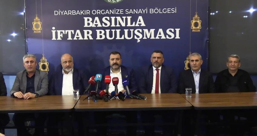 Diyarbakır Organize Sanayi Bölgesi (OSB) Yönetim Kurulu Başkanı Mustafa Fidan,