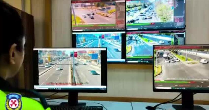 Diyarbakır’da polis ekiplerince, Kent Güvenlik Yönetim Sistemi’ne entegre kameralar aracılığıyla