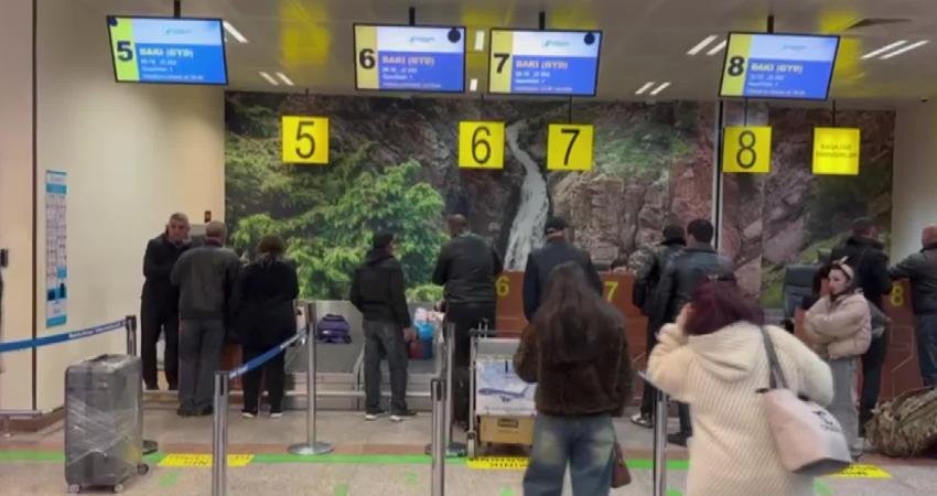 Nahçıvan Havalimanı yakınlarında 5 Mart 2026’da meydana gelen drone saldırıları