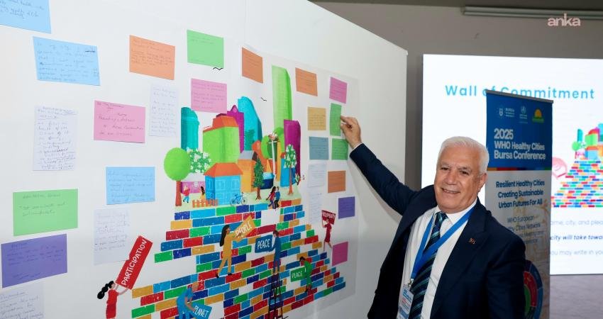 Dünya Sağlık Örgütü (DSÖ) Avrupa Sağlıklı Şehirler Ağı’nda belediye başkanları