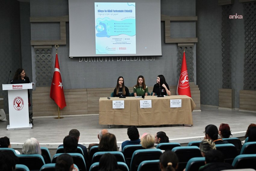 Bornova Belediyesi, Dünya Su Günü kapsamında “Su ve Cinsiyet” temasıyla