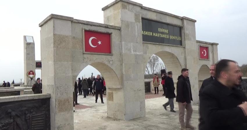 Edirne’de 18 Mart Çanakkale Zaferi ve Şehitleri Anma Günü dolayısıyla
