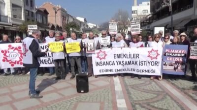 Edirne Emekliler Derneği Başkanı Ahmet Ziya Yaz, "2026 bayram ikramiyesi