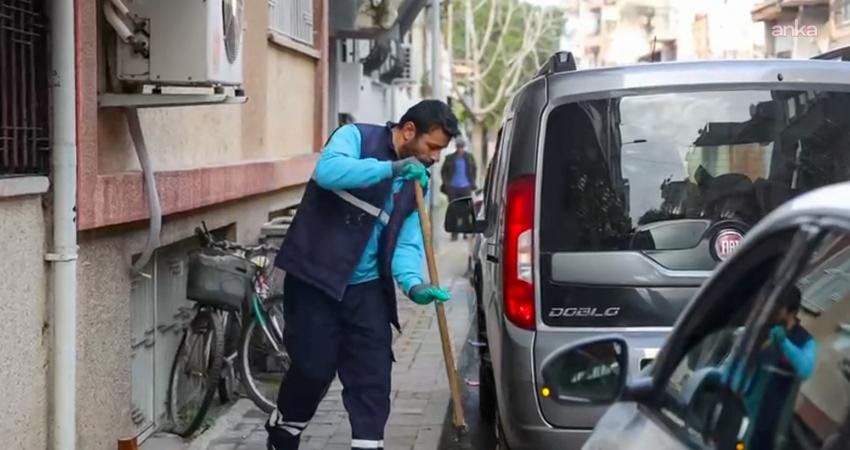 Efeler Belediyesi Temizlik İşleri Müdürlüğü ekipleri, vatandaşların bayramı sağlıklı, hijyenik