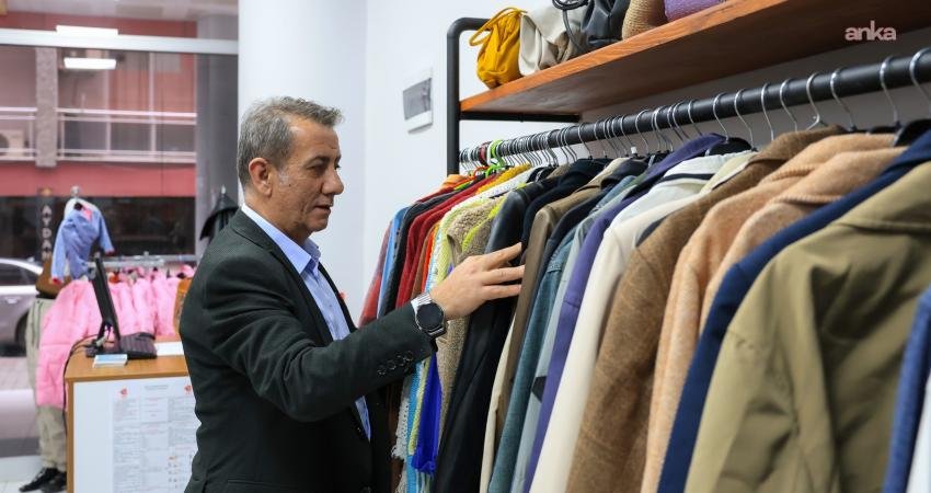 Efeler Belediyesi tarafından hayata geçirilen Sosyal Destek Giyim Noktası, hizmete