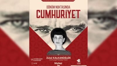 Efeler Belediyesi, gazeteci ve yazar Zülal Kalkandelen'in katılımı ile gerçekleşecek "Dönüm