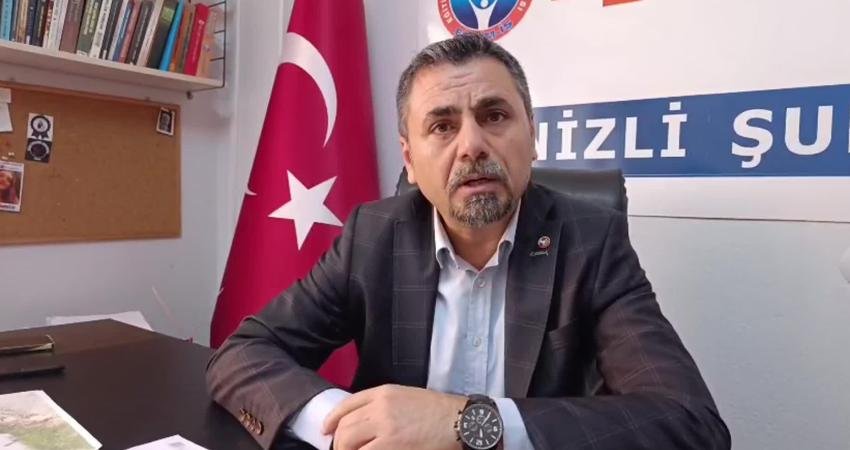 Eğitim-İş Denizli 2 No’lu Şube Başkanı Gökhan Okulu, inşaatı tamamlanan