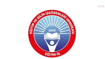 Eğitim-İş'ten Özel İtalyan Lisesi'nde Türk öğretmenlerin sürdürdüğe greve ilişkin olarak