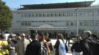 Eğitim Sen ve SES İzmir şubeleri, Dokuz Eylül Üniversitesi Rektörlüğü