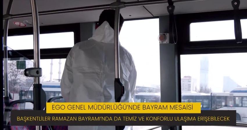 EGO Genel Müdürlüğü, Ramazan Bayramı öncesi toplu taşıma araçlarında kapsamlı