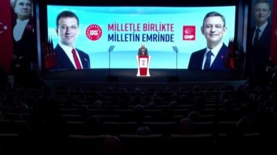 CHP'nin “Milletle Birlikte Milletin Emrinde” buluşmasında, CHP’nin cumhurbaşkanı adayı Ekrem