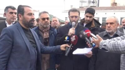 Elazığ’da Peygamber Sevdalıları Derneği tarafından ABD ve İsrali'in İran'a yönelik