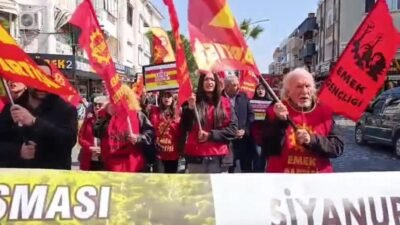 Emek Partisi (EMEP) Genel Başkanı Seyit Aslan, Balıkesir Altınoluk’ta "Doğa talanına