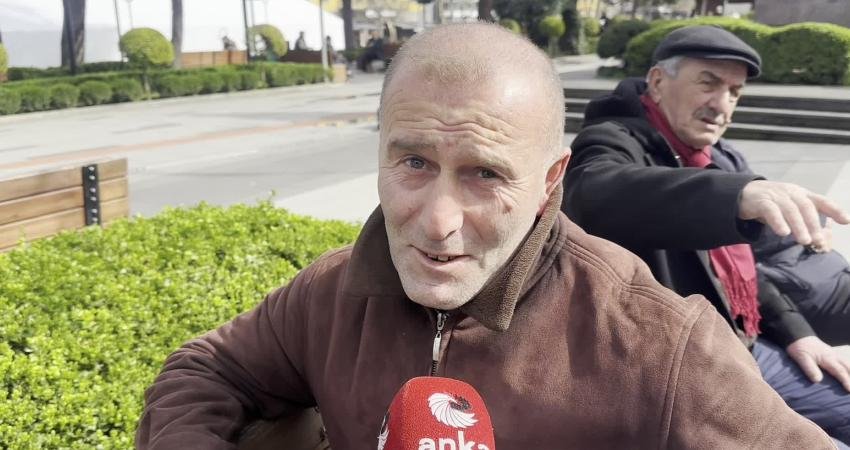 Trabzon'da bir yurttaş geçim sıkıntısını dile getirirken, "Şu an piyasaya baktığımızda çoğunlukla