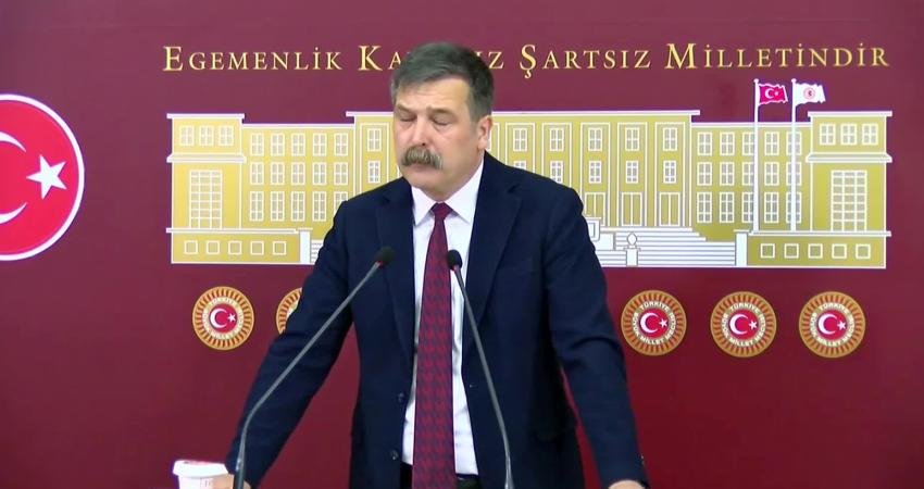 Erkan Baş: “Fatma Nur Çelik’in ölümünü engelleyemediğimiz için hepimiz sorumluyuz” Türkiye İşçi Partisi (TİP) Genel Başkanı Erkan Baş, TBMM’de düzenlediği