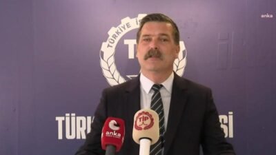 Türkiye İşçi Partisi (TİP) Genel Başkanı Erkan Baş, BİRTEK-SEN Genel