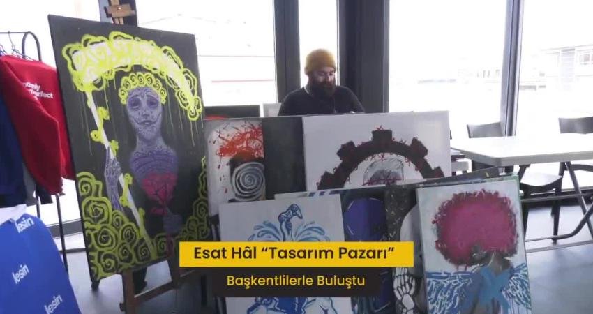 Esat Hâl, “Tasarım Pazarı” ile Başkentlileri ağırladı Ankara Büyükşehir Belediyesi (ABB) tarafından güçlendirme ve yenileme çalışmaları tamamlanan