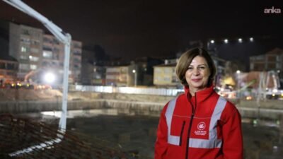 Eskişehir Büyükşehir Belediye (EBB) Başkanı Ayşe Ünlüce, Kurtuluş Kapalı Pazar