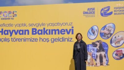 Eskişehir Büyükşehir Belediyesi (EBB) tarafından Sarısungur Mahallesi’nde yapımı tamamlanan Hayvan